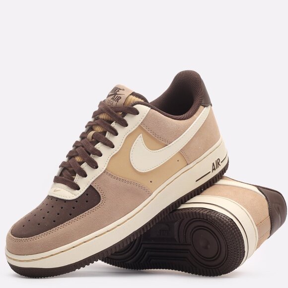 NIKE Air Force 1 ‘07 LV8 EMB Hemp/Coconut Milk Men 11 US 10 UK 45 EUR FB8878-200 - Picture 1 of 10